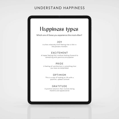 The Happiness Digital Workbook