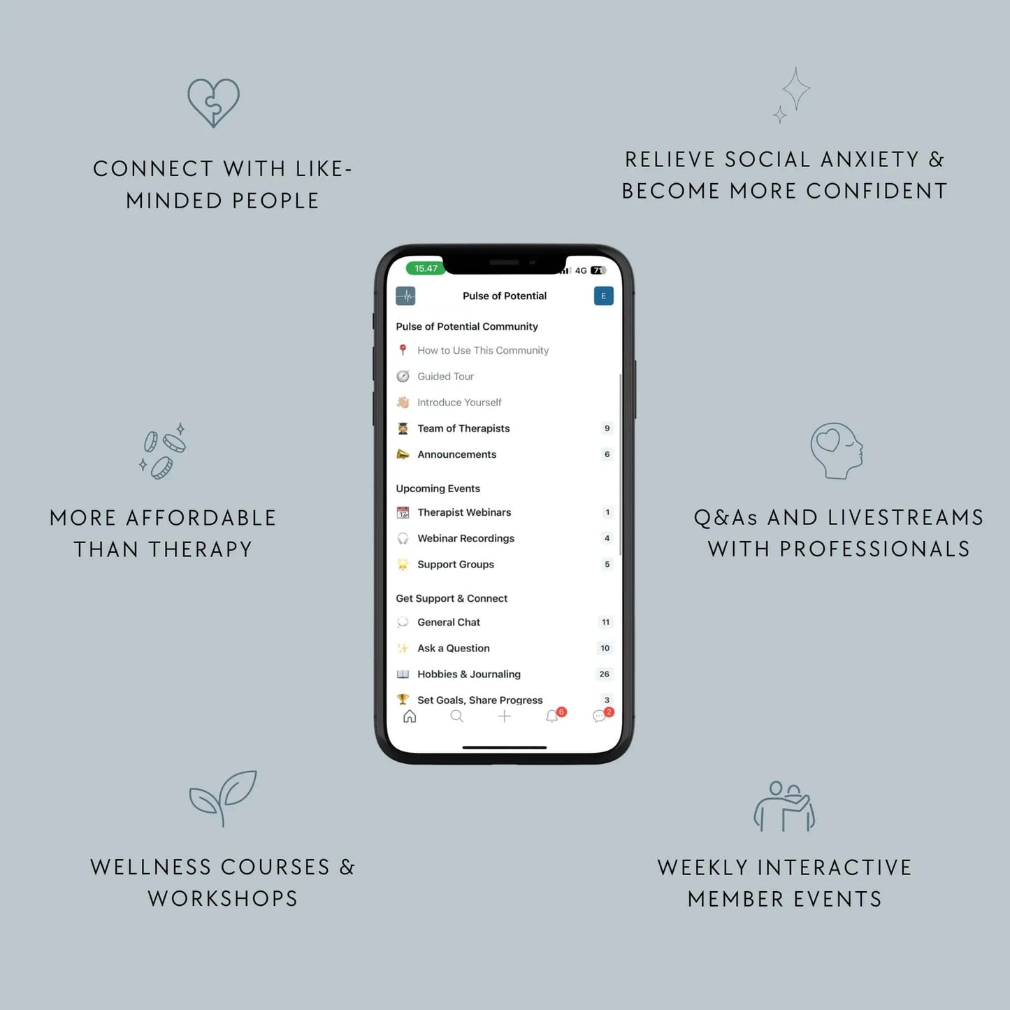 Growth Community & Self-Love Workbook