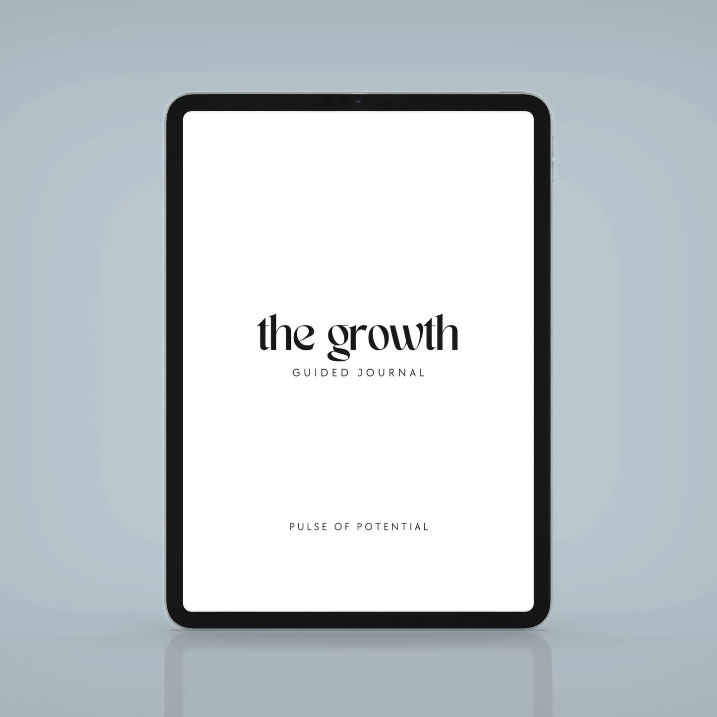 The Growth Digital Fillable Journal