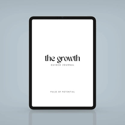 The Growth Digital Fillable Journal