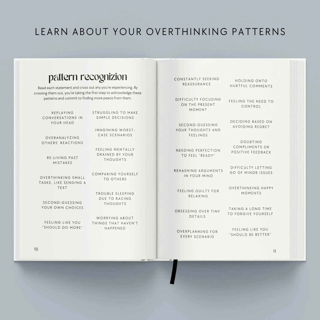 The Overthinking Guided Journal