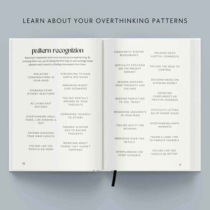 The Overthinking Guided Journal