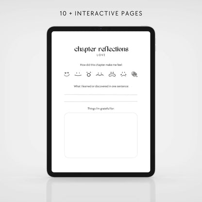 The Growth Digital Fillable Journal