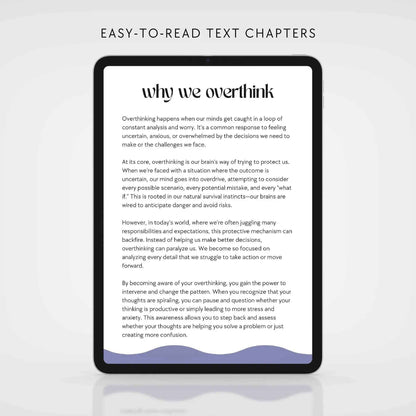 The Overthinking Digital Workbook