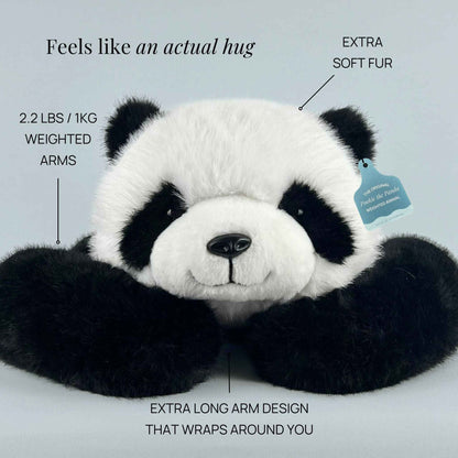 Pookie the Panda Weighted Animal for Valentine's Day