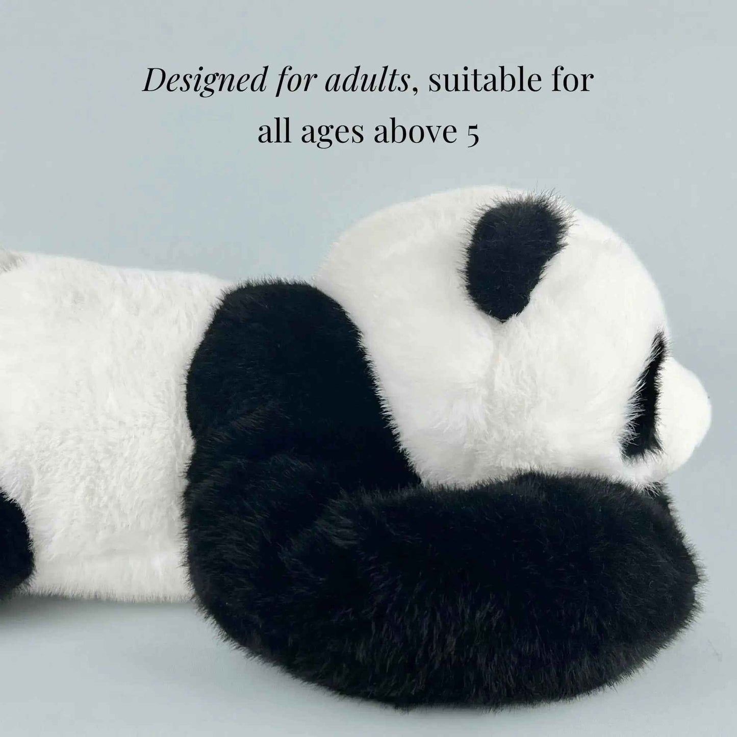 Pookie the Panda Weighted Animal for Valentine's Day